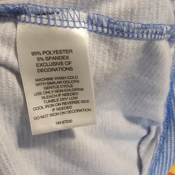 Signature Studio Light Blue Blouse with Navy Embroidery - Picture 5 of 5